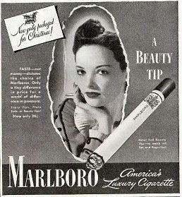 Marlboro beauty tip advert